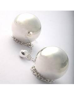 Bolas vaginales de plata geisha
