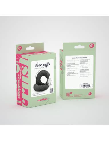 Esposas de felpa negras Crushious