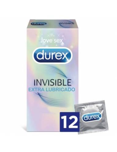 Preservativos Durex invisible extra lubricado