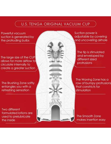 Masturbador Tenga U.S. Original Vacuum Cup