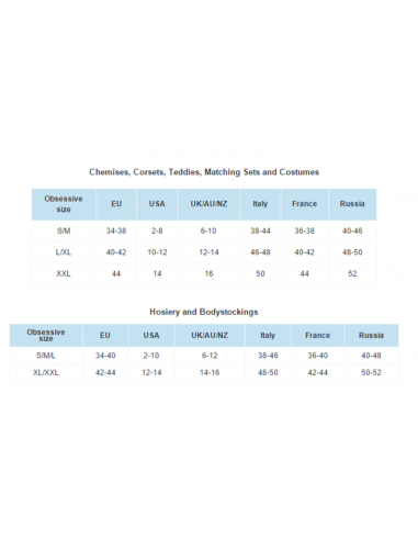 Intensa doble tanga Obsessive