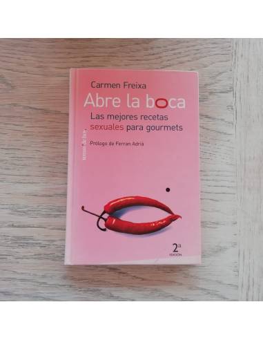 Libro Abre la boca de Carmen Freixa