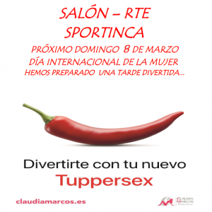 Tuppersex Salón-Rte Sportinca