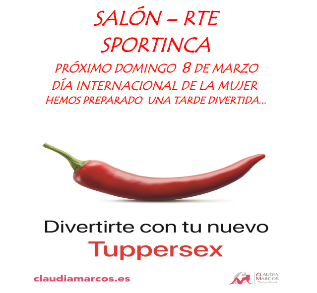 Tuppersex Salón-Rte Sportinca