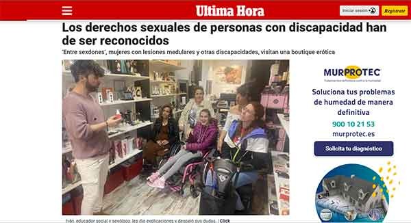 Los derechos sexuales de las personas con discapacidad. “Ente sexdones”