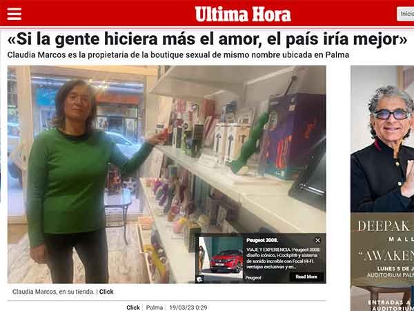 Entrevista: Si la gente hiciera más el amor, el país iría mejor