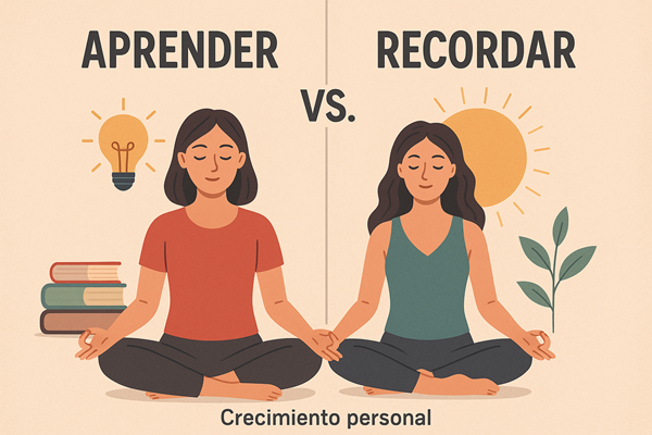 Recordar vs. Aprender: el camino de regreso a nosotros mismos en el amor y la sexualidad