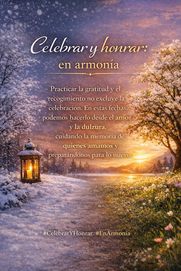 Celebrar y honrar en armonía: el cierre consciente del año